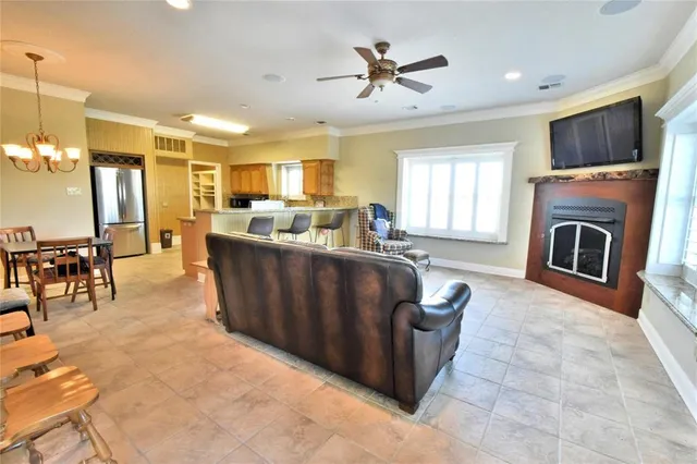 a kitchen with stainless steel appliances granite countertop a sink and cabinets