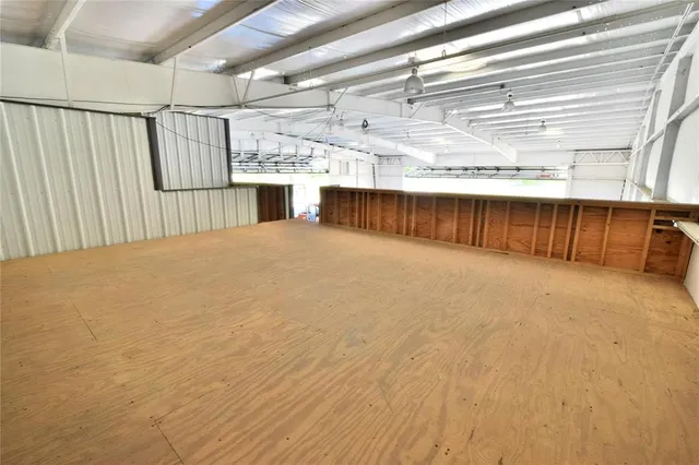 a wooden floor with a yard