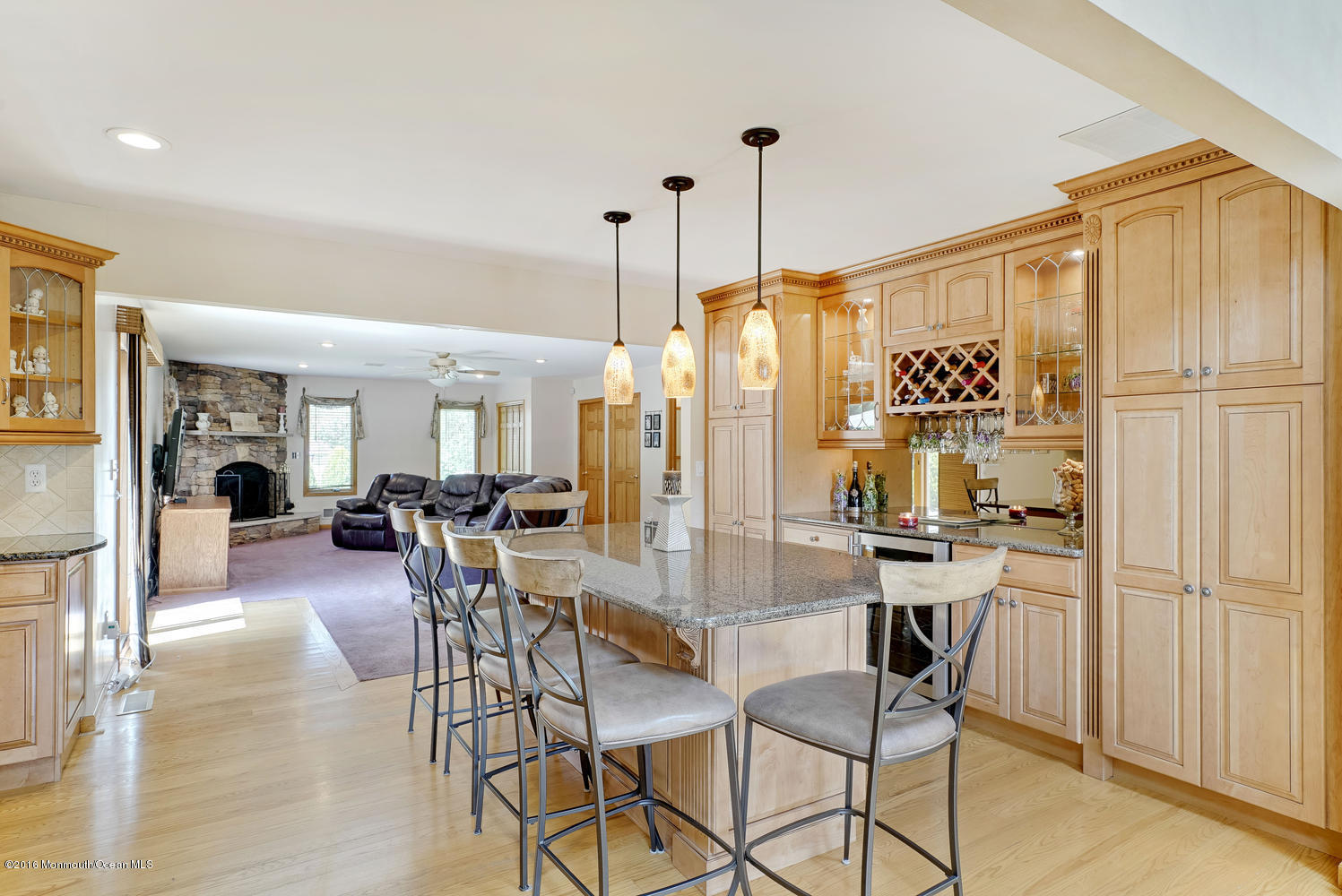 370 Cook Road Jackson, NJ 08527 - Photo 12 of 35 a view of a dining room with furniture window and wooden floor