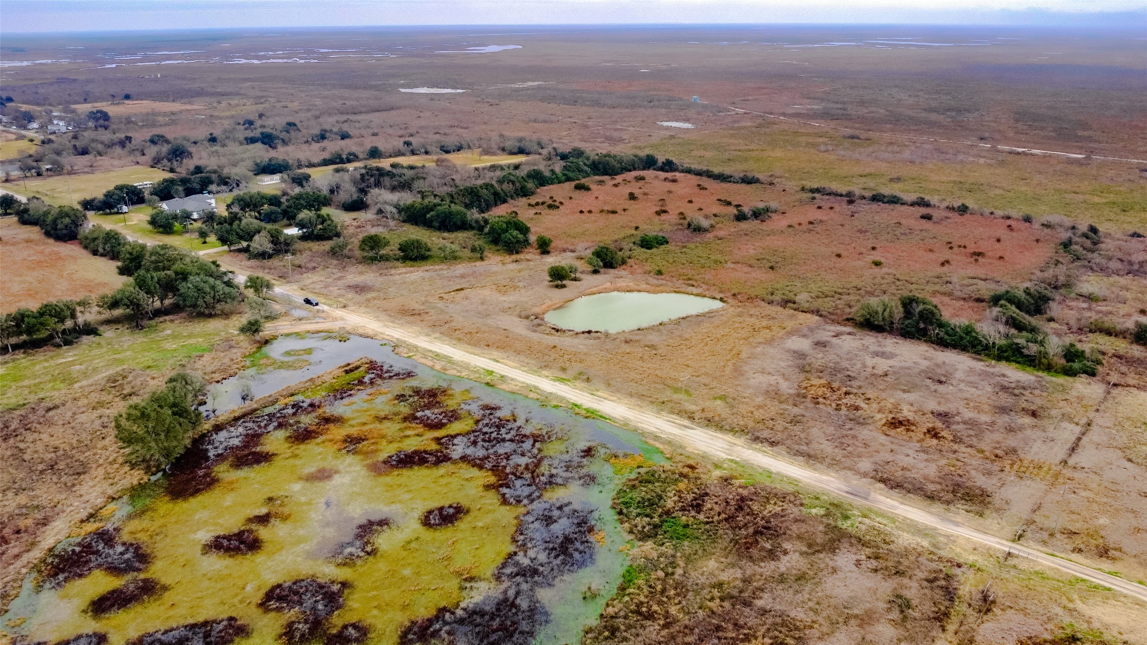 1192 East Mexico Road Port Bolivar, TX 77650 - Photo 13 of 15 an aerial view of beach and ocean