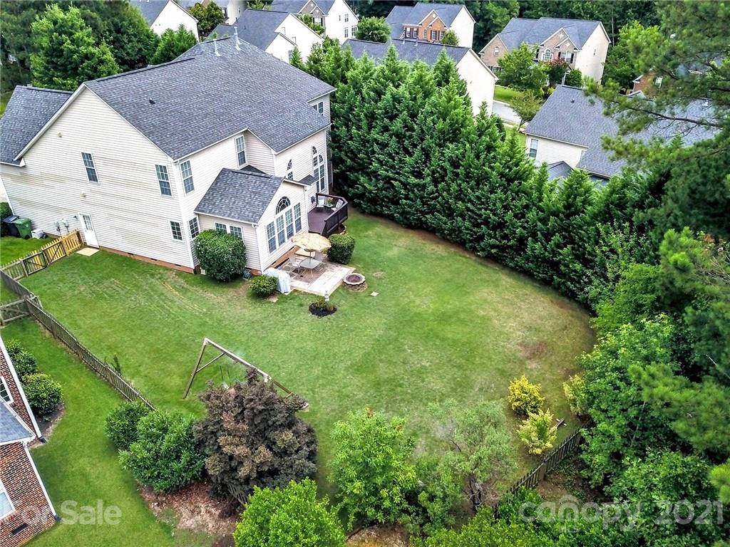 635 Panthers Way Fort Mill, SC 29708 - Photo 44 of 47 an aerial view of a house with a yard