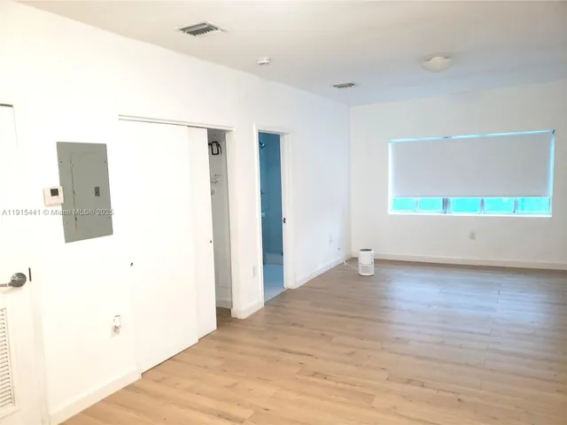 wooden floor in an empty room