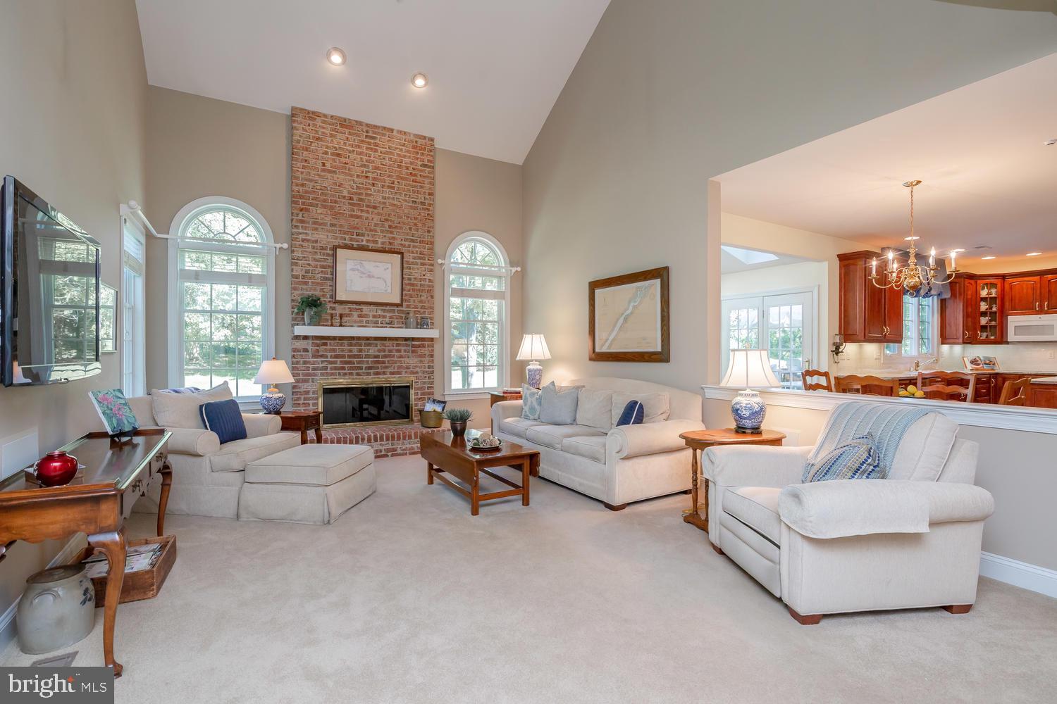 Family Room opens to Kitchen