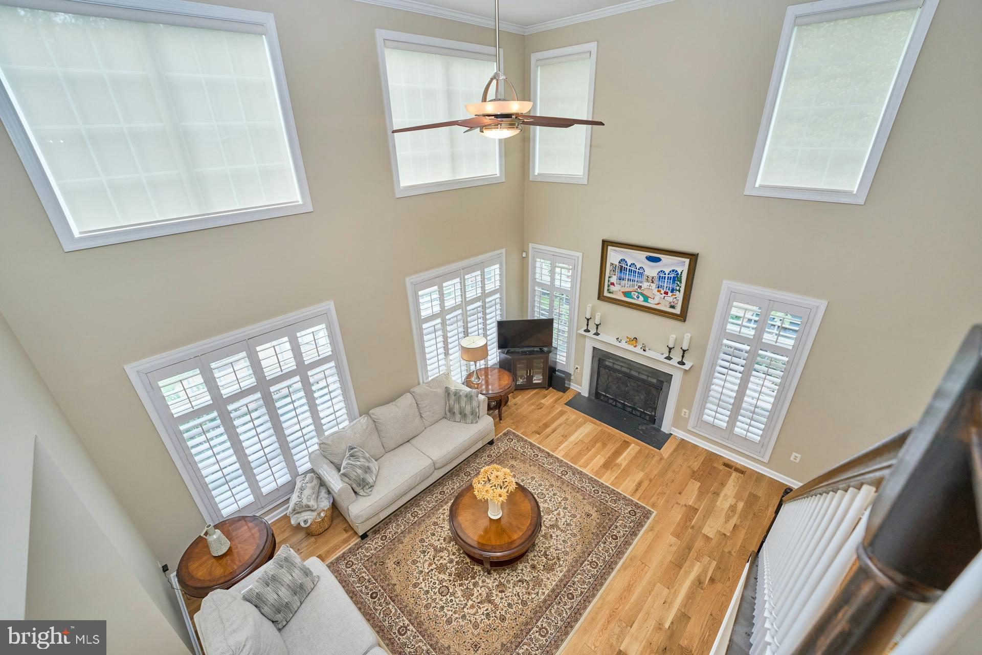 413 Adahi Road Southeast Vienna, VA 22180 - Photo 15 of 62 Dramatic Two Story Family Room