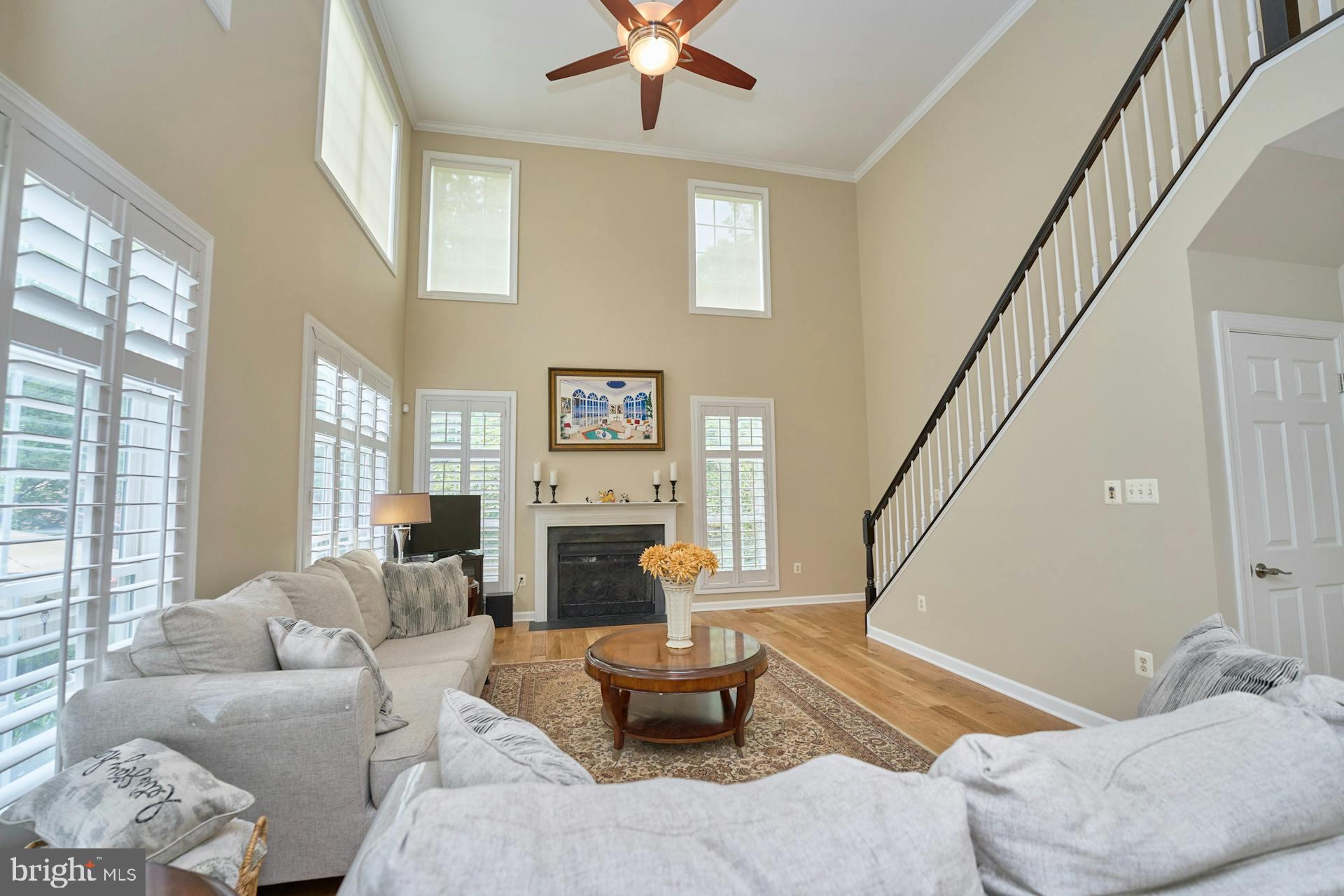 413 Adahi Road Southeast Vienna, VA 22180 - Photo 17 of 62 Two Story Family Room w/Gas Fireplace