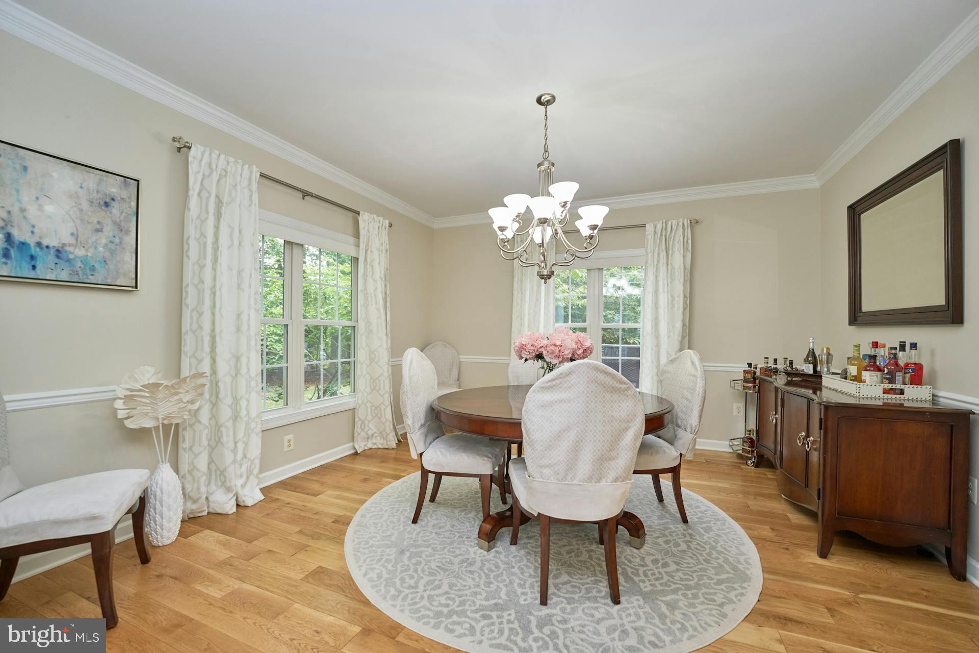 413 Adahi Road Southeast Vienna, VA 22180 - Photo 7 of 62 Formal Dining Room with Hardwood Floors