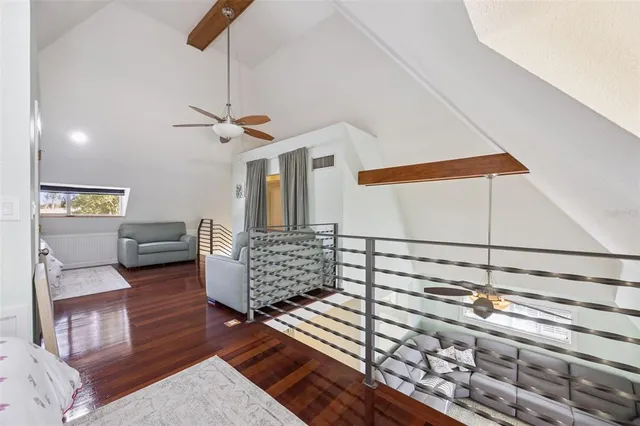 a view of an ocean and beach