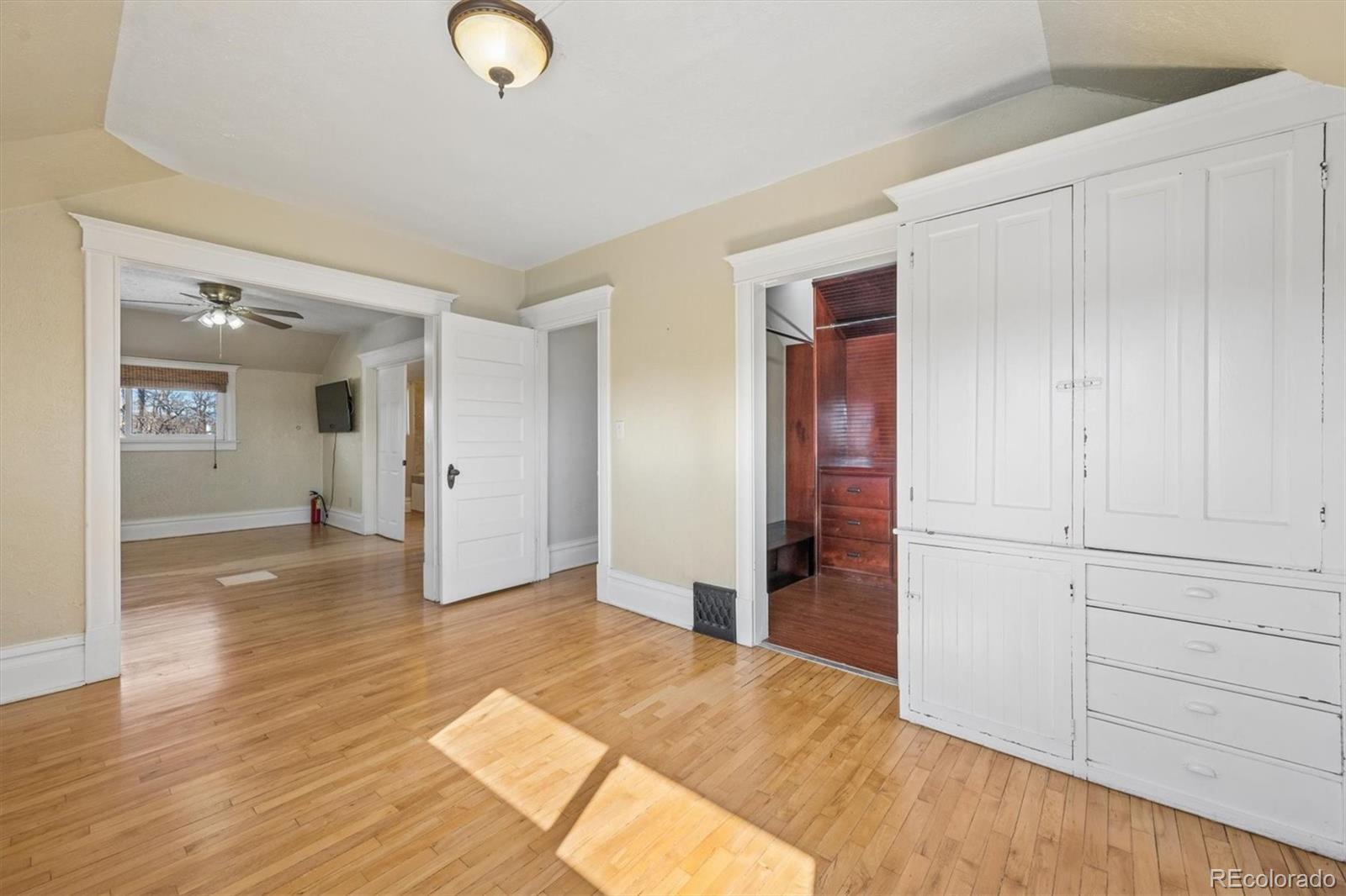 3828 Tejon Street Denver, CO 80211 - Photo 20 of 36 a view of livingroom with wooden floor