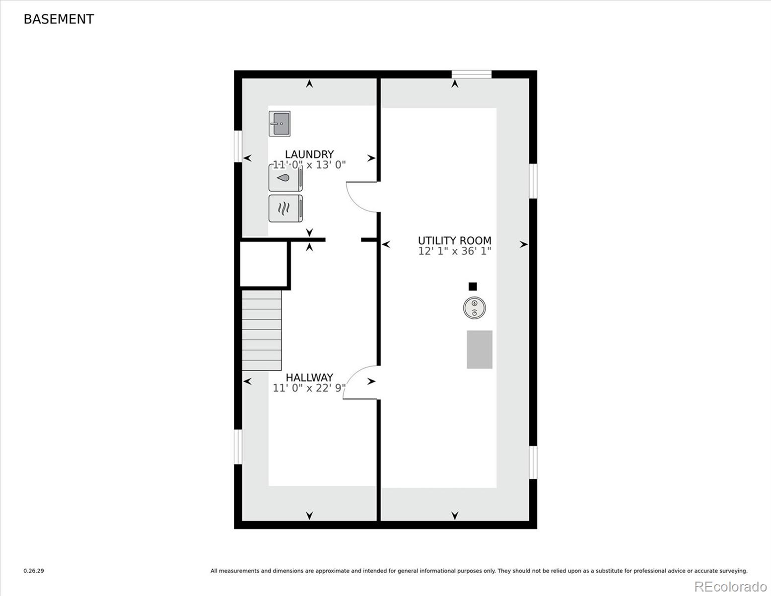 3828 Tejon Street Denver, CO 80211 - Photo 36 of 36 a picture of door with an open kitchen view