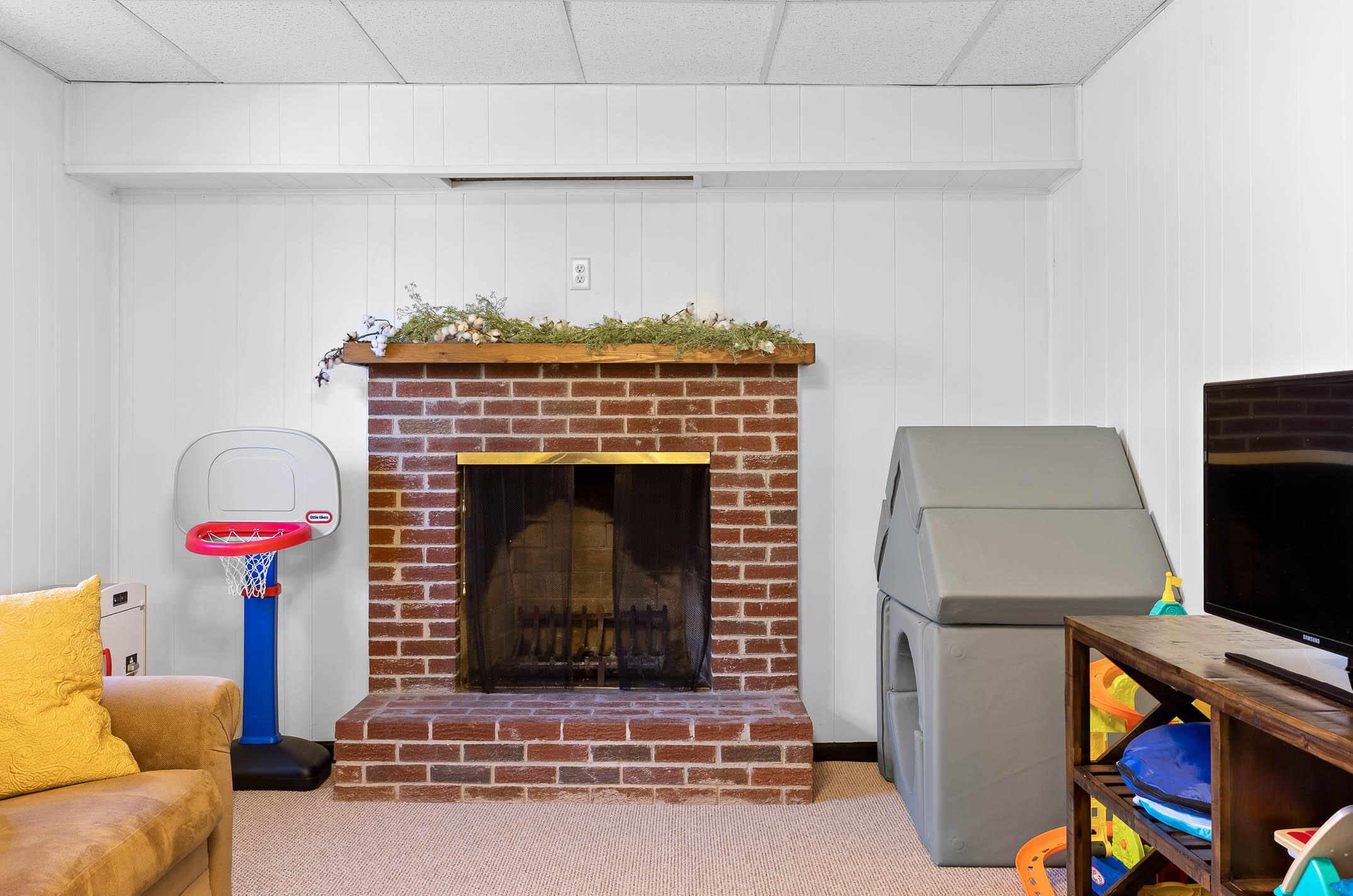 7013 Genoa Drive Chattanooga, TN 37421 - Photo 41 of 51 Basement Fireplace