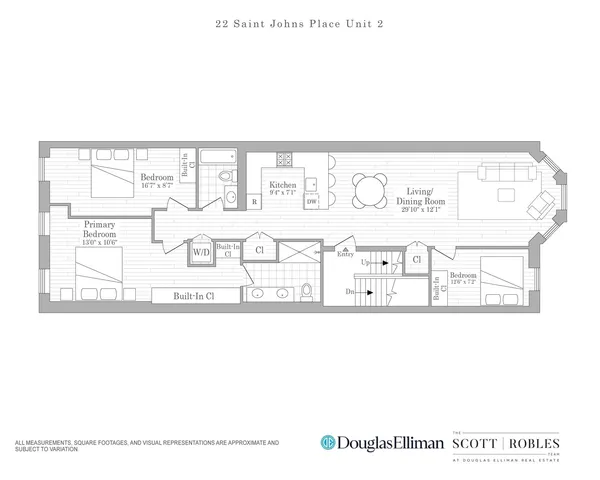 a bedroom with furniture and windows