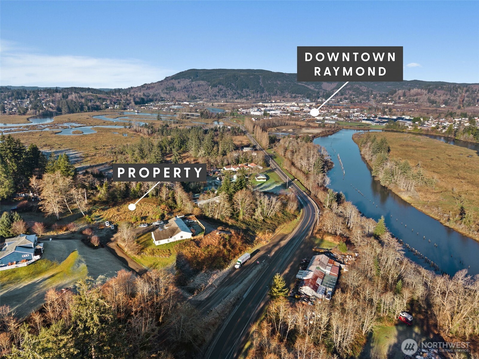 X Pacific Avenue Raymond, WA 98577 - Photo 8 of 13 a view of a city