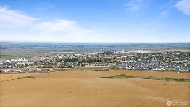 wooden view of city and ocean