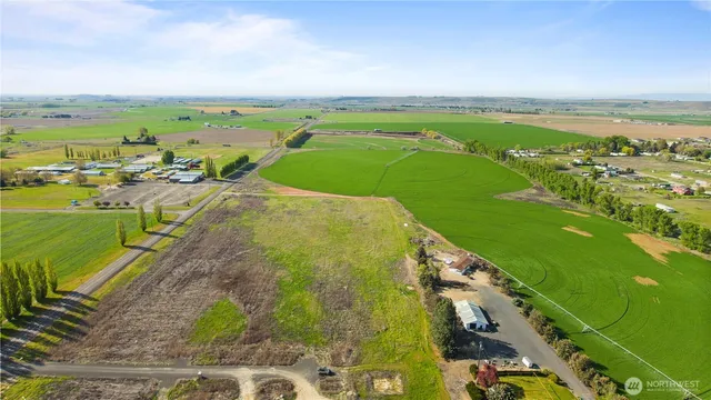 a view of an ocean and city