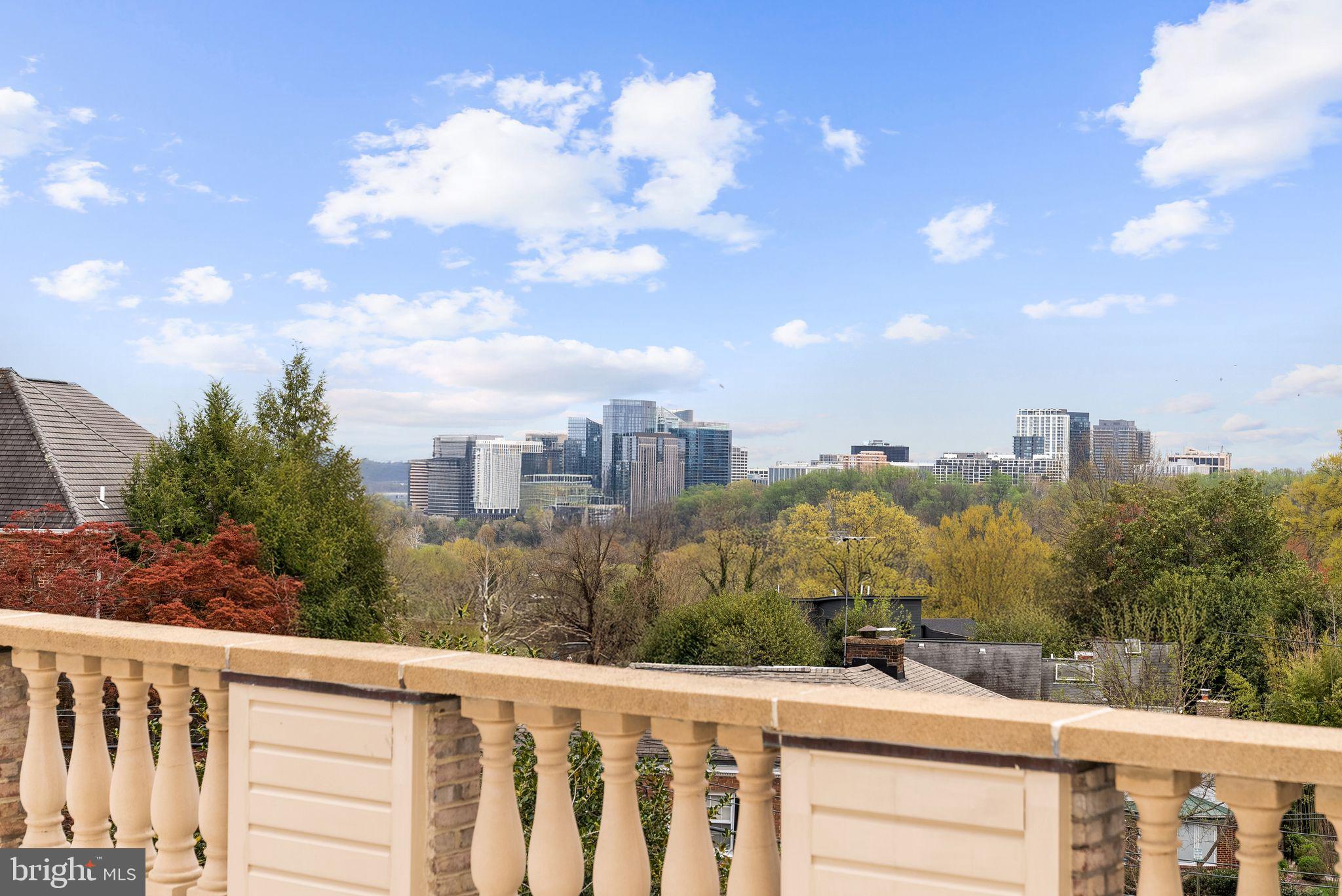 4613 Charleston Terrace Northwest Washington, DC 20007 - Photo 108 of 114 a view of a city from a balcony