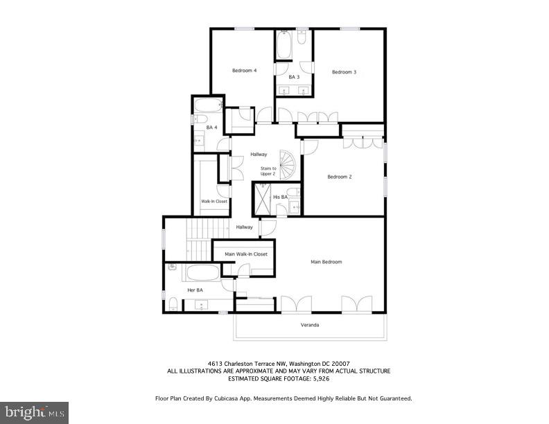 4613 Charleston Terrace Northwest Washington, DC 20007 - Photo 112 of 114 Upper 1 Level