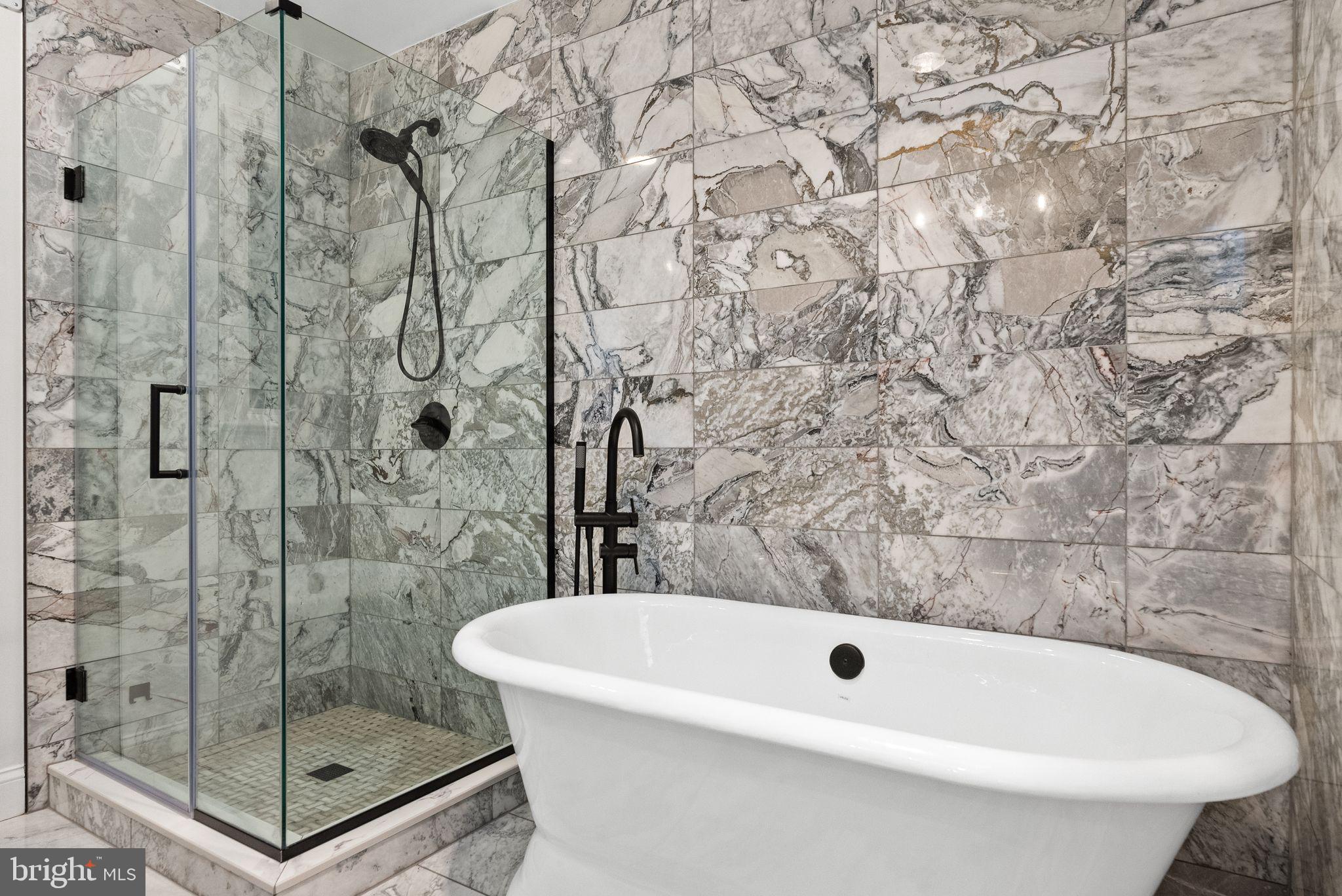 4613 Charleston Terrace Northwest Washington, DC 20007 - Photo 52 of 114 Main Bath 1-Hers