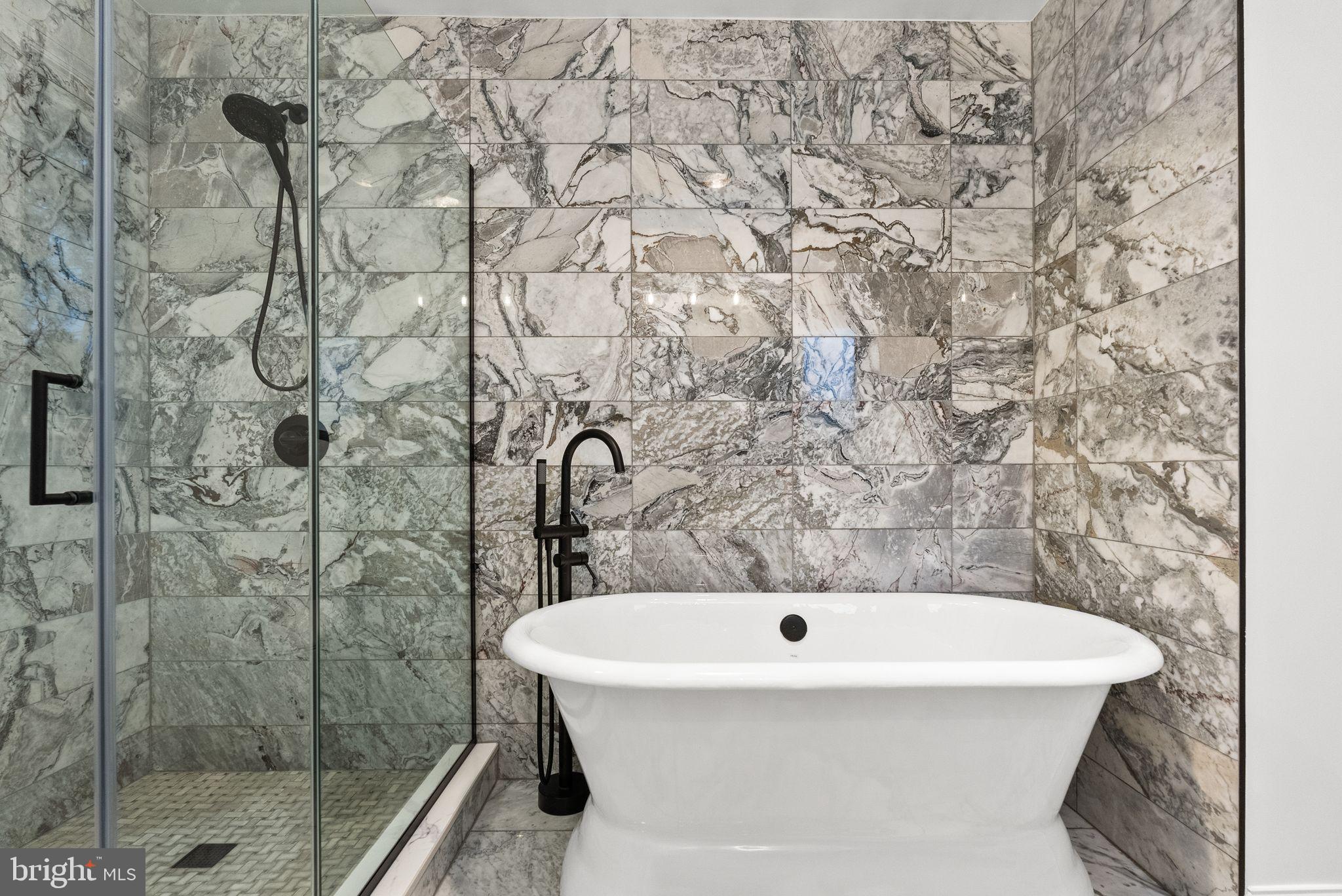 4613 Charleston Terrace Northwest Washington, DC 20007 - Photo 54 of 114 Main Bath 1 - Hers