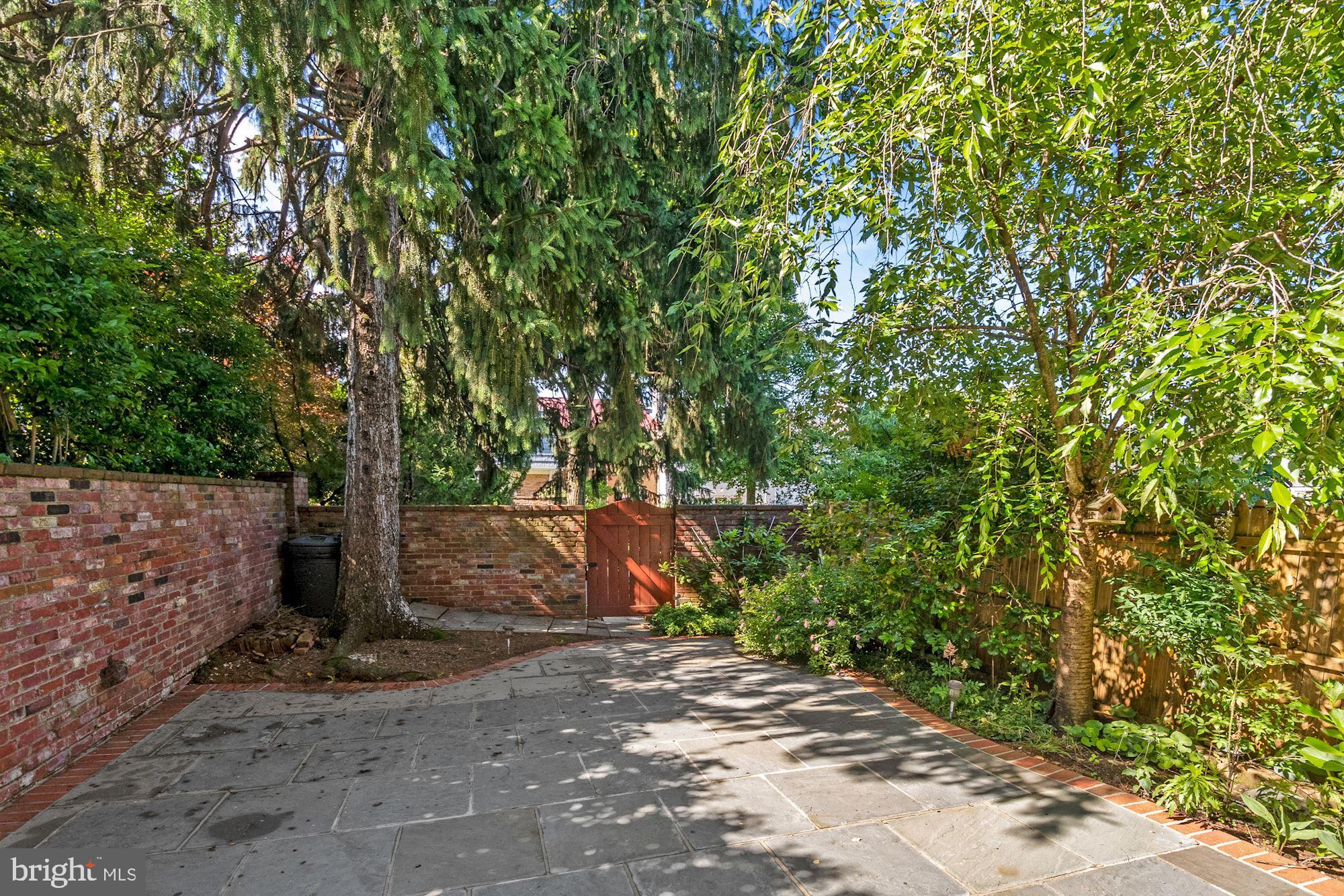 6719 Baron Road McLean, VA 22101 - Photo 19 of 26 Rear Patio w/ mature plantings
