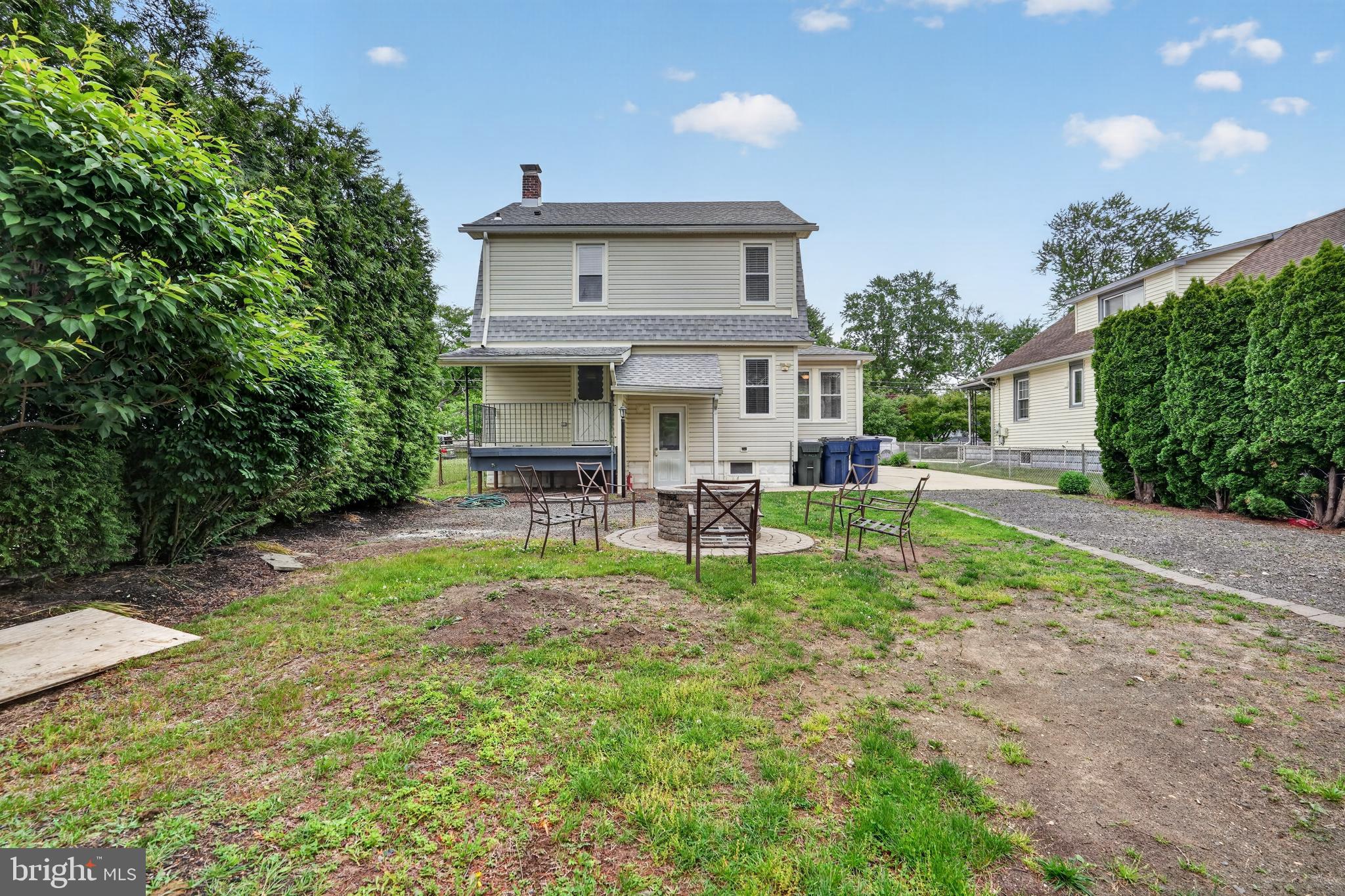 106 Ford Street Voorhees, NJ 08043 - Photo 31 of 36 a house view with a sitting space and garden
