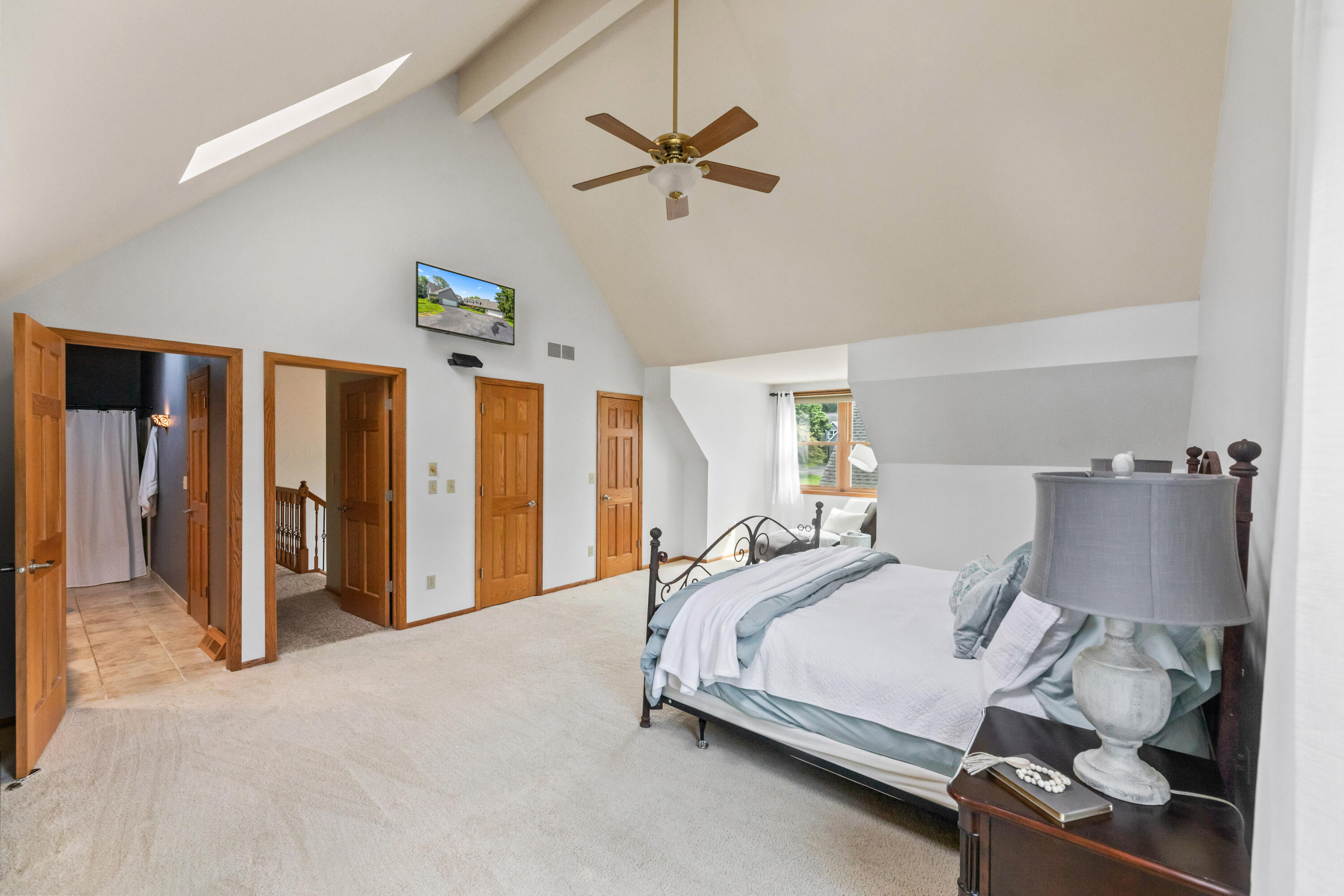 1722 Journeys Drive Delafield, WI 53029 - Photo 15 of 46 Large Upstairs Primary Bedroom