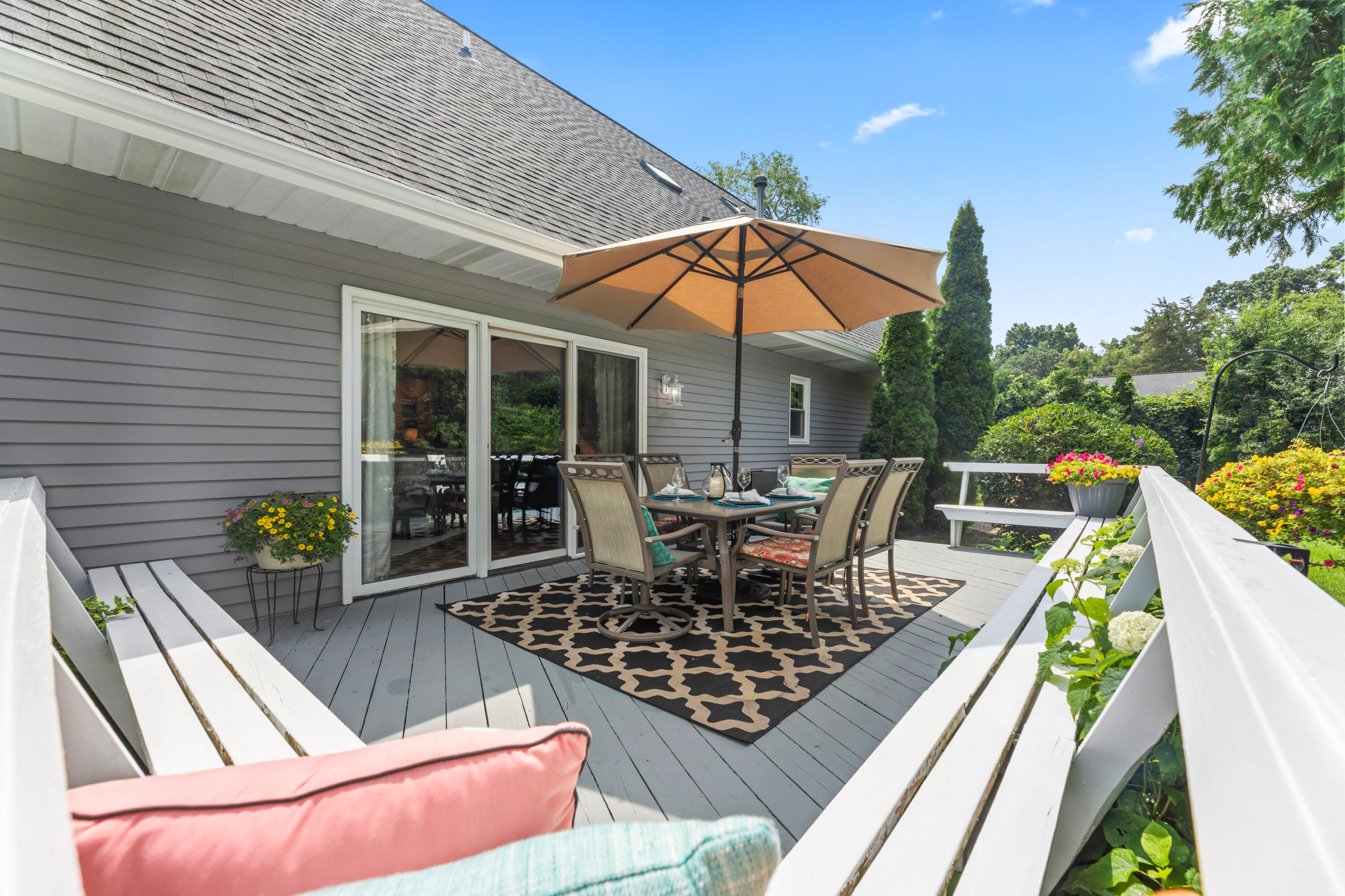 1722 Journeys Drive Delafield, WI 53029 - Photo 5 of 46 Peaceful & Spacious Deck
