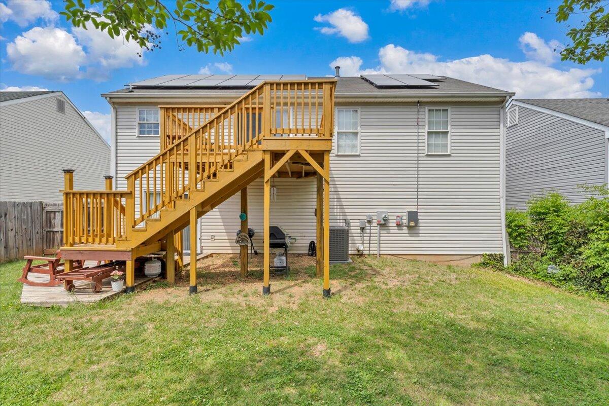 4751 Westvale Road Northeast Roanoke, VA 24019 - Photo 28 of 30 a view of an house with backyard and deck
