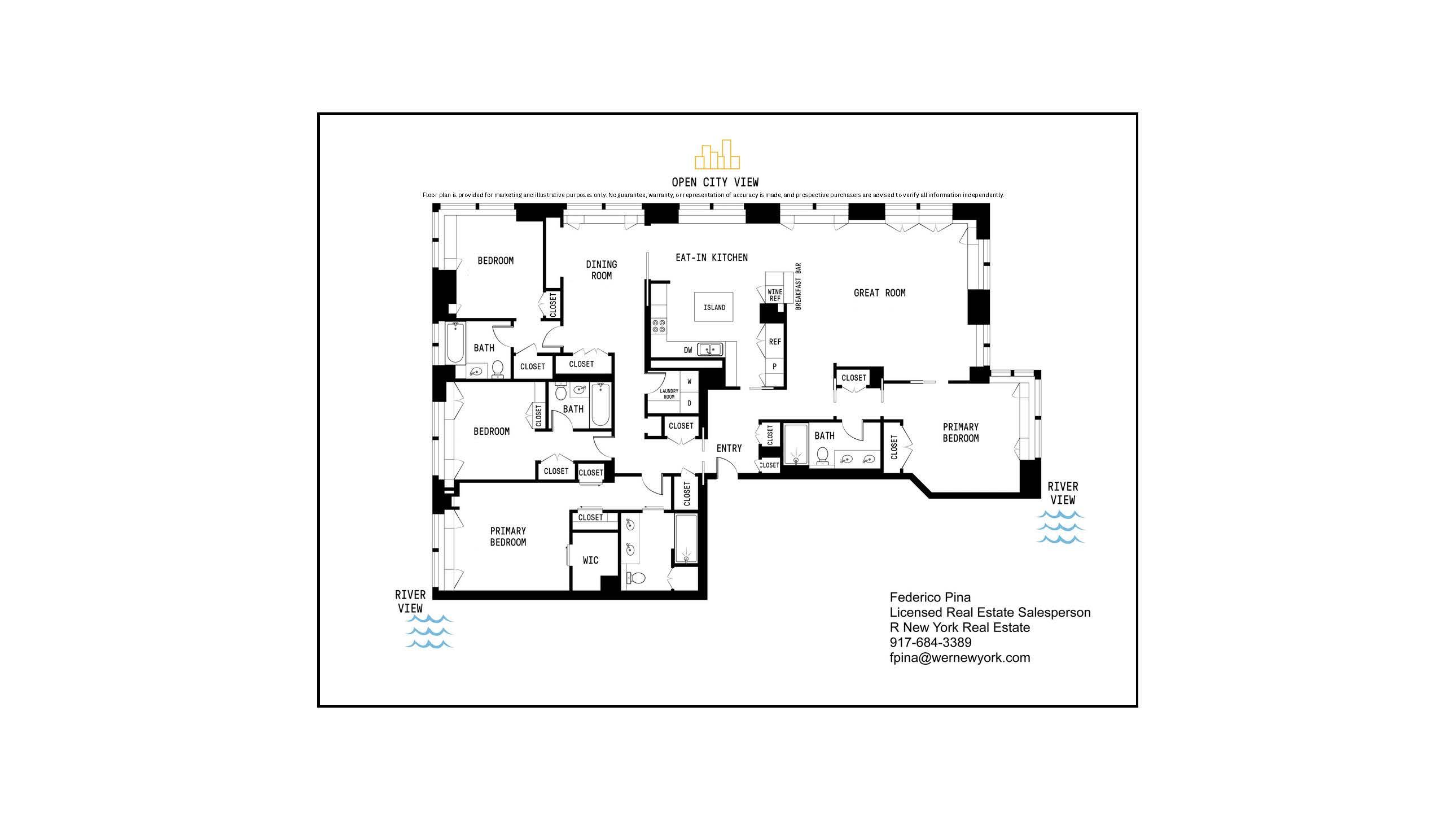 200 Riverside Boulevard, Unit 28DE Manhattan, NY 10069 - Photo 16 of 16