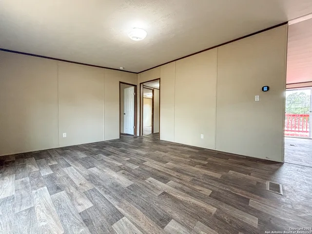 a view of empty room