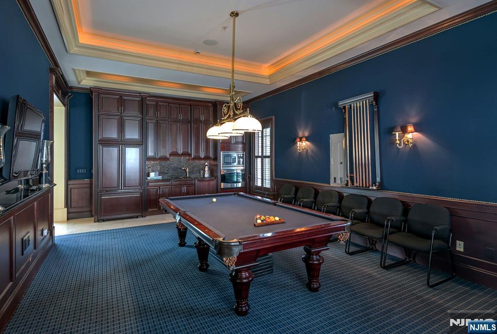 5201 Rio Vista Lane Northvale, NJ 07647 - Photo 27 of 38 a room with furniture pool table table and flat screen tv