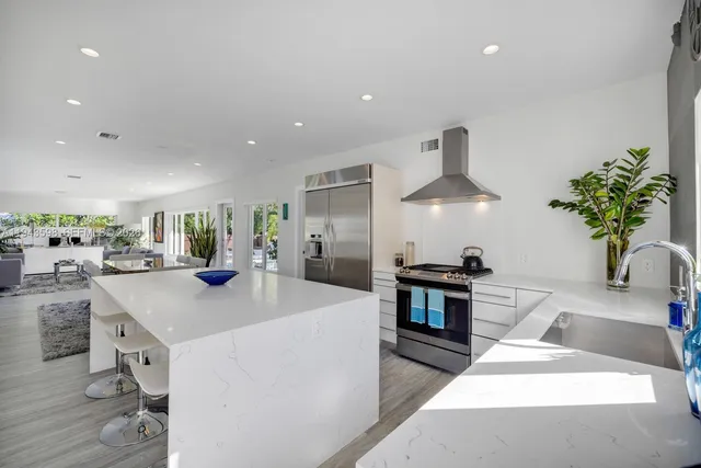 a view of a walk in closet