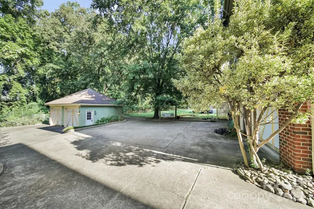 a view of road and with trees