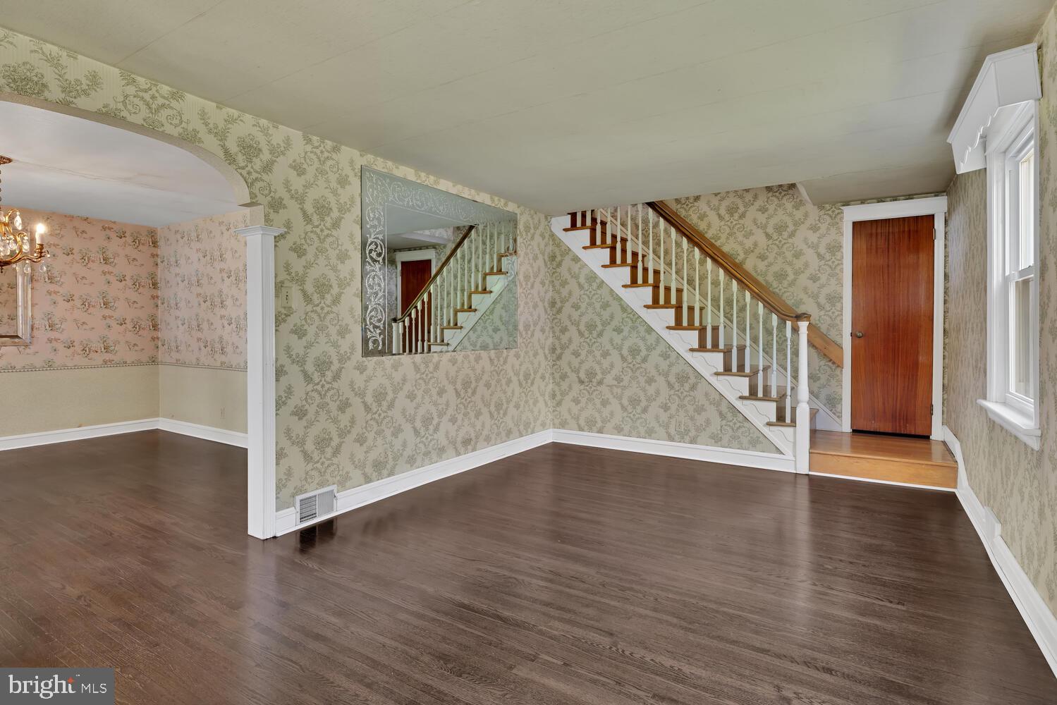 2732 Jenkintown Road Glenside, PA 19038 - Photo 5 of 22 Living Room Stairs