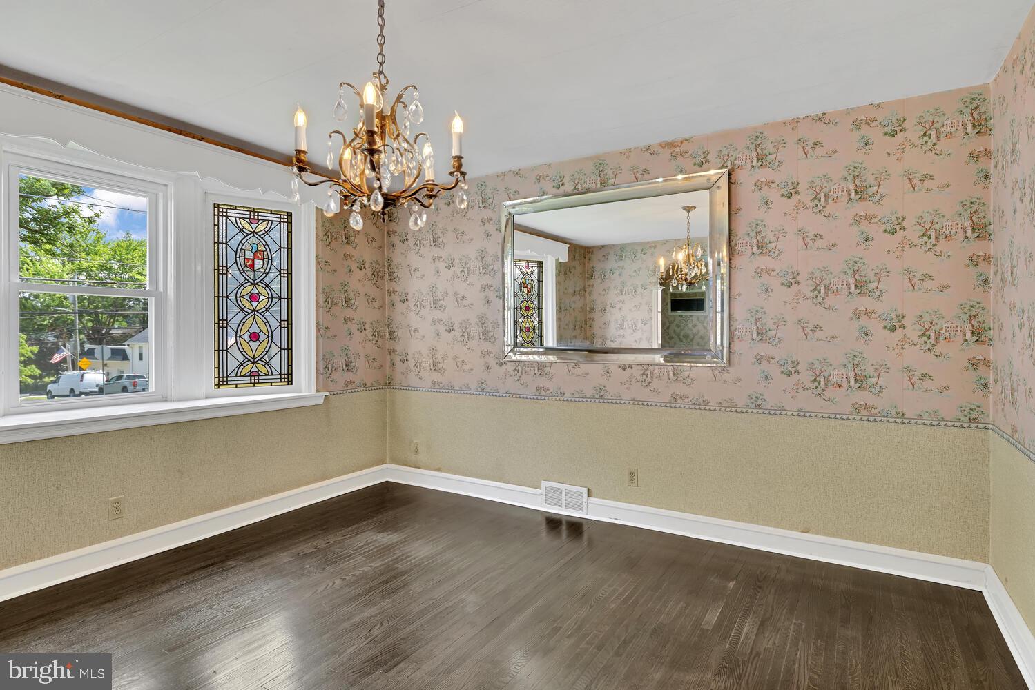 2732 Jenkintown Road Glenside, PA 19038 - Photo 7 of 22 Dining Room with Chandelier