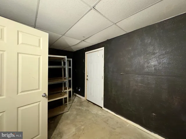 a view of closet area