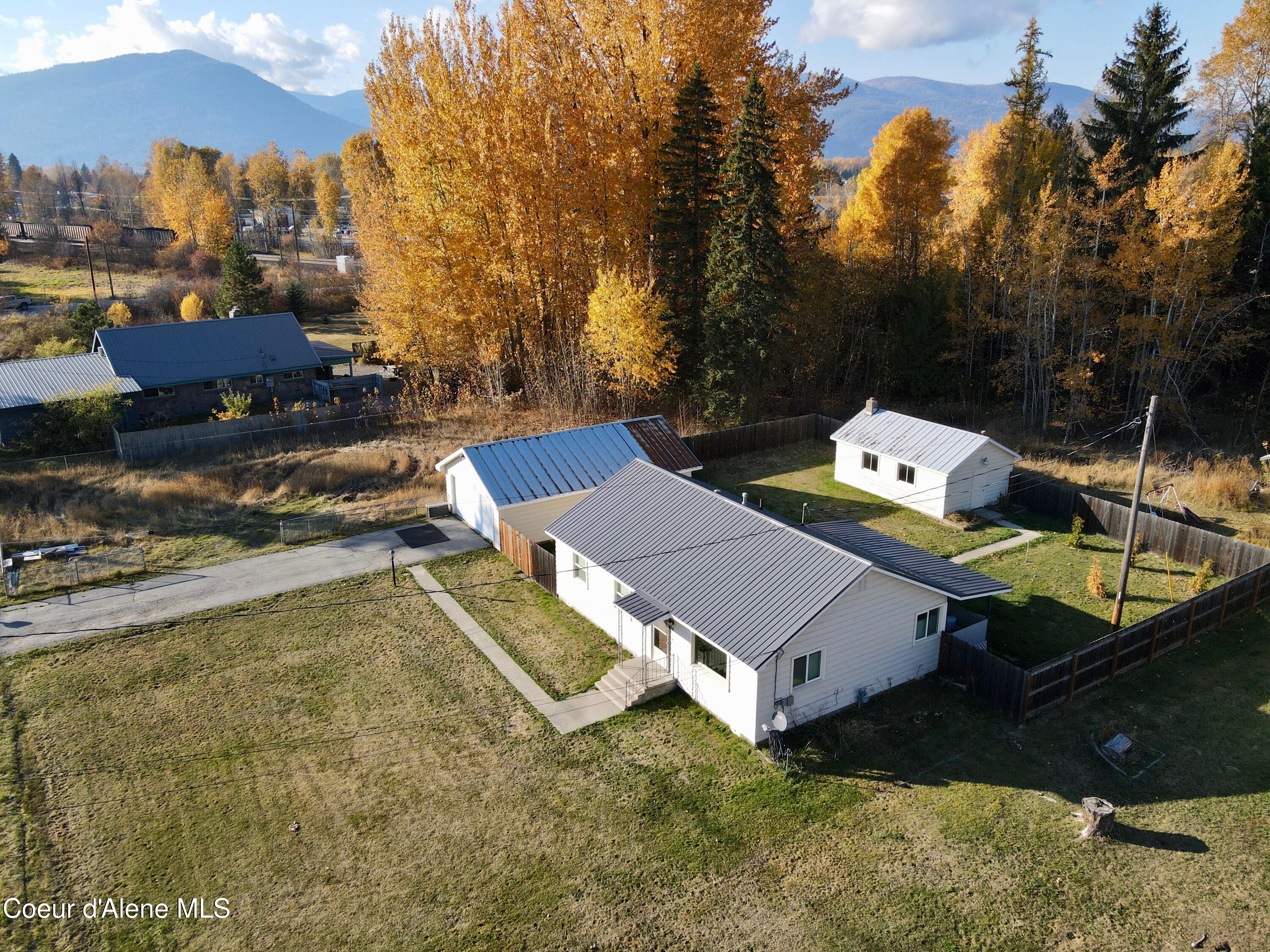 61 Whiskey Jack Road Sandpoint, ID 83864 - Photo 52 of 59 Aerial Front 3