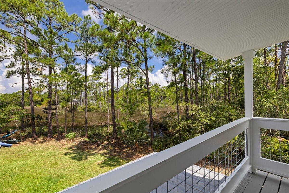 190 L Street Santa Rosa Beach, FL 32459 - Photo 20 of 38 Master Balcony