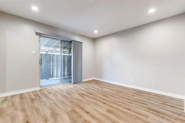 a view of empty room