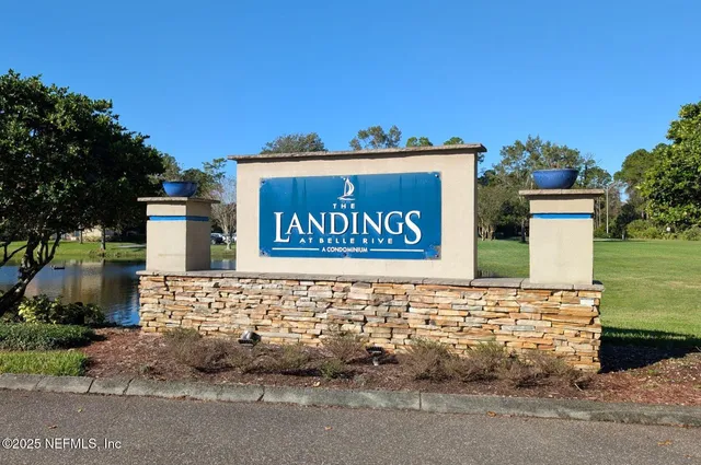 a sign on the side of a building