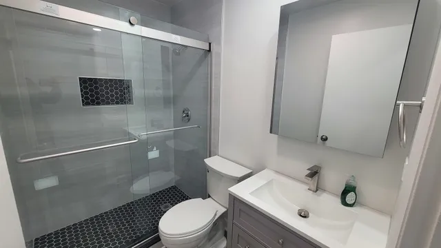 a view of room with walk in closet