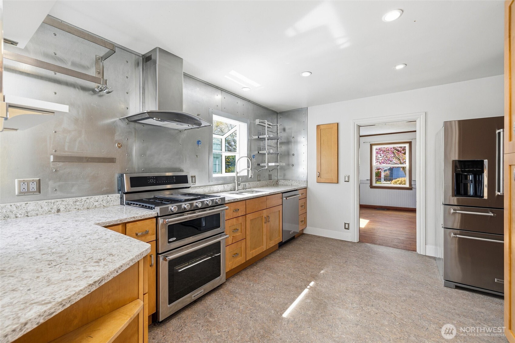 2836 Patton Street Bellingham, WA 98225 - Photo 9 of 40 a kitchen with stainless steel appliances granite countertop a stove and a sink