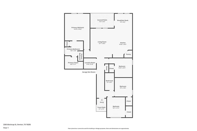 a picture of a floor plan
