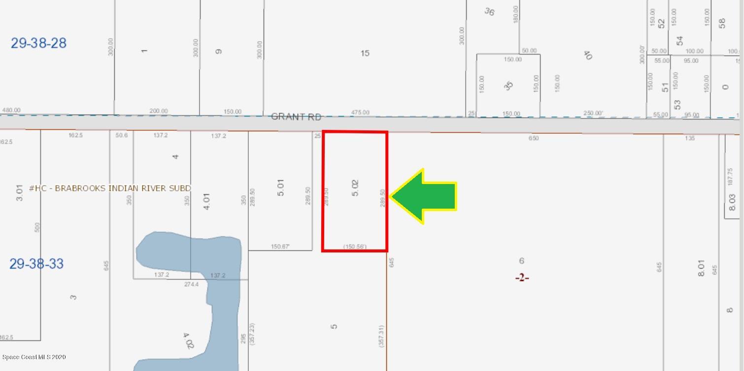 -lot5.02 Grant Road Grant, FL 32949 - Photo 5 of 8 Lot5_02GrantPlat