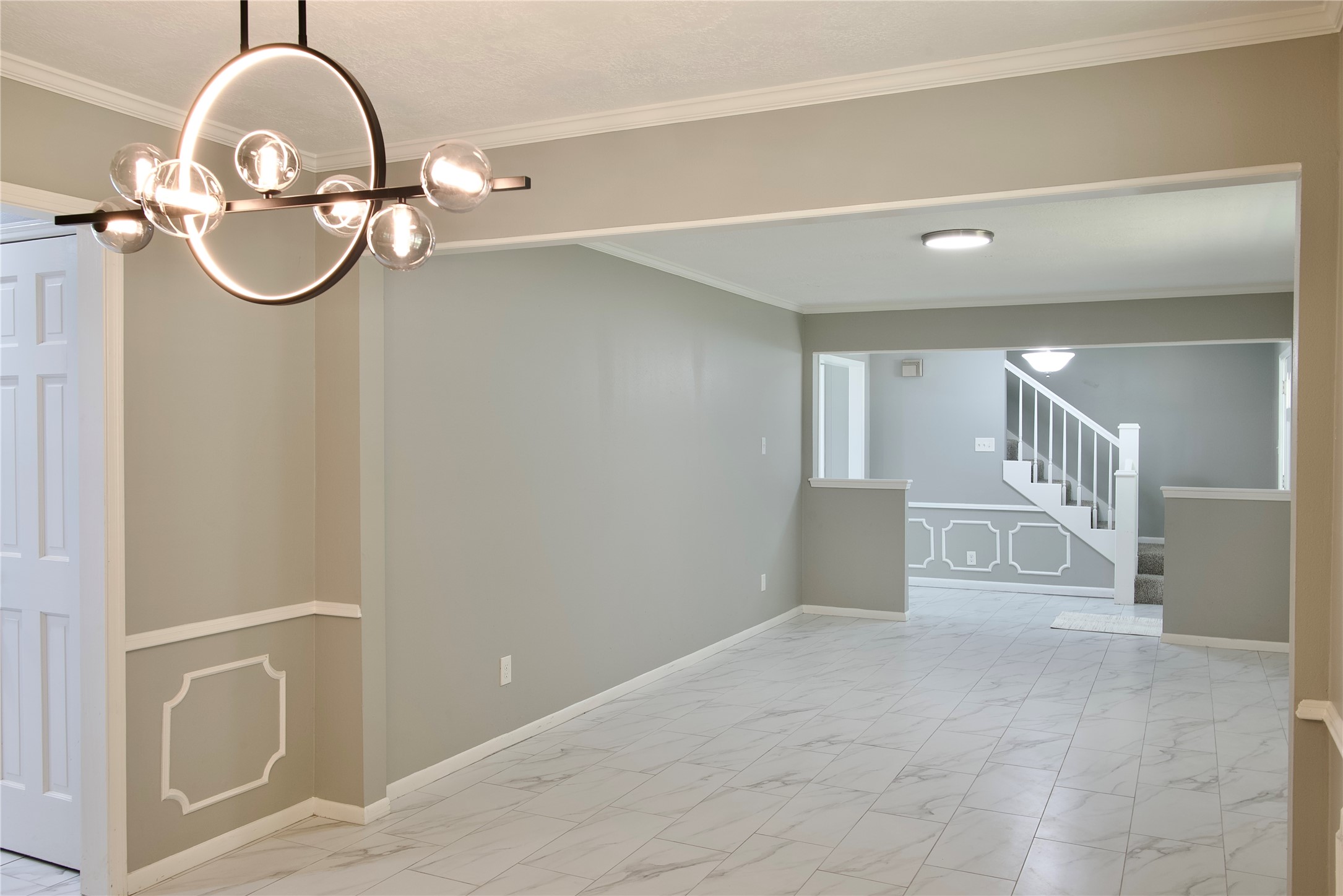 723 Leaflet Lane Spring, TX 77388 - Photo 13 of 41 a view of a livingroom with stairs