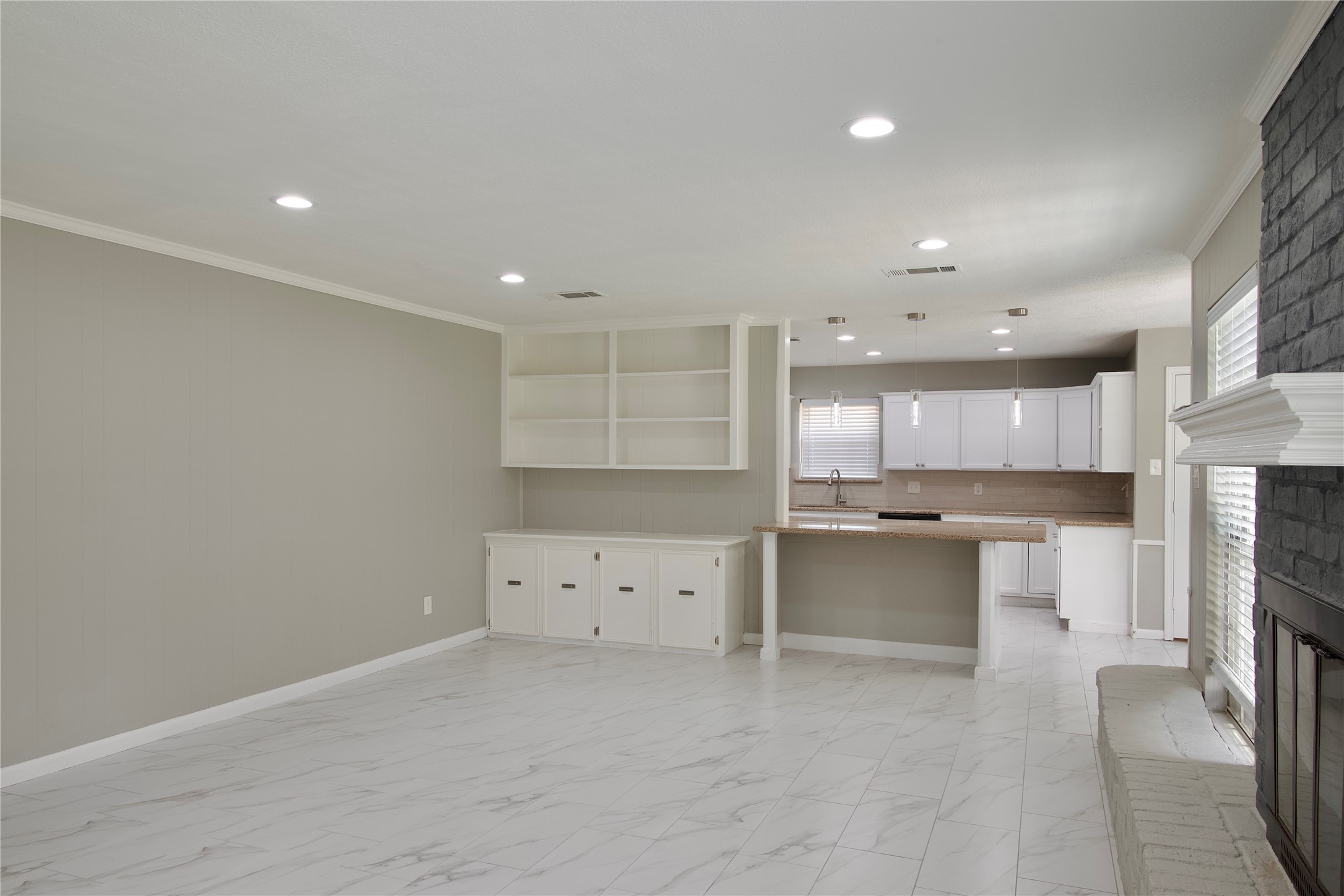 723 Leaflet Lane Spring, TX 77388 - Photo 22 of 41 a view of kitchen with stainless steel appliances cabinets