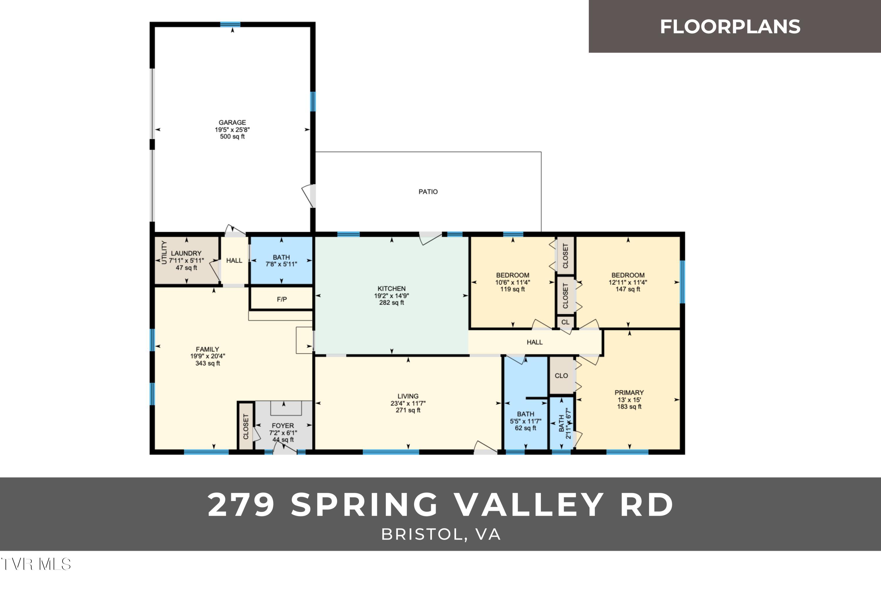 279 Spring Valley Road Bristol, VA 24201 - Photo 41 of 41 Floorplans (17) (1)