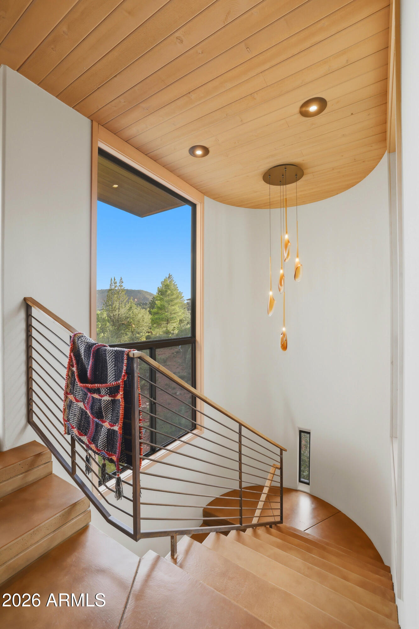 110 Century Road Sedona, AZ 86336 - Photo 28 of 67 Stairway leading to Bedrooms