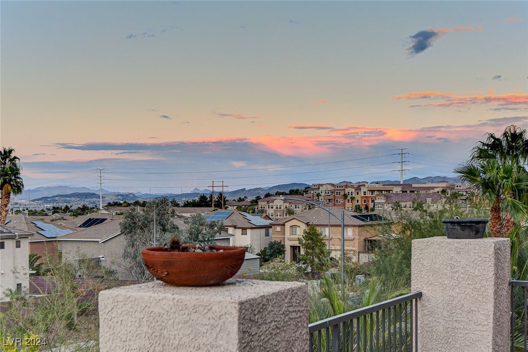 1118 Riddle Glen Street Henderson, NV 89012 - Photo 4 of 82 Panoramic city views from the upstairs balcony.