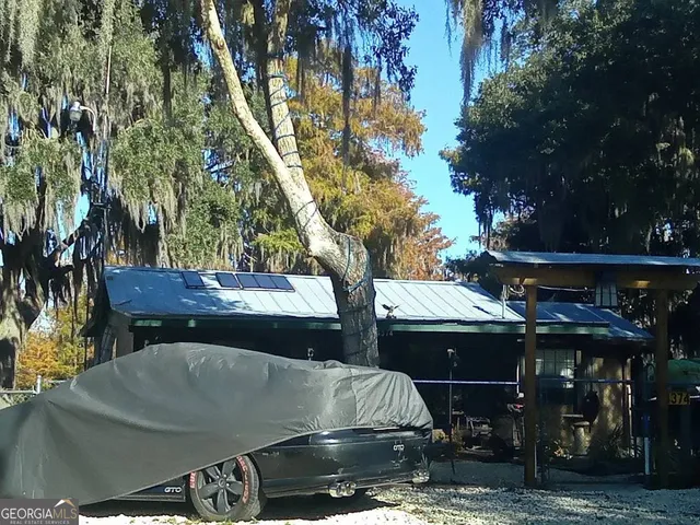 a view of outdoor space and deck