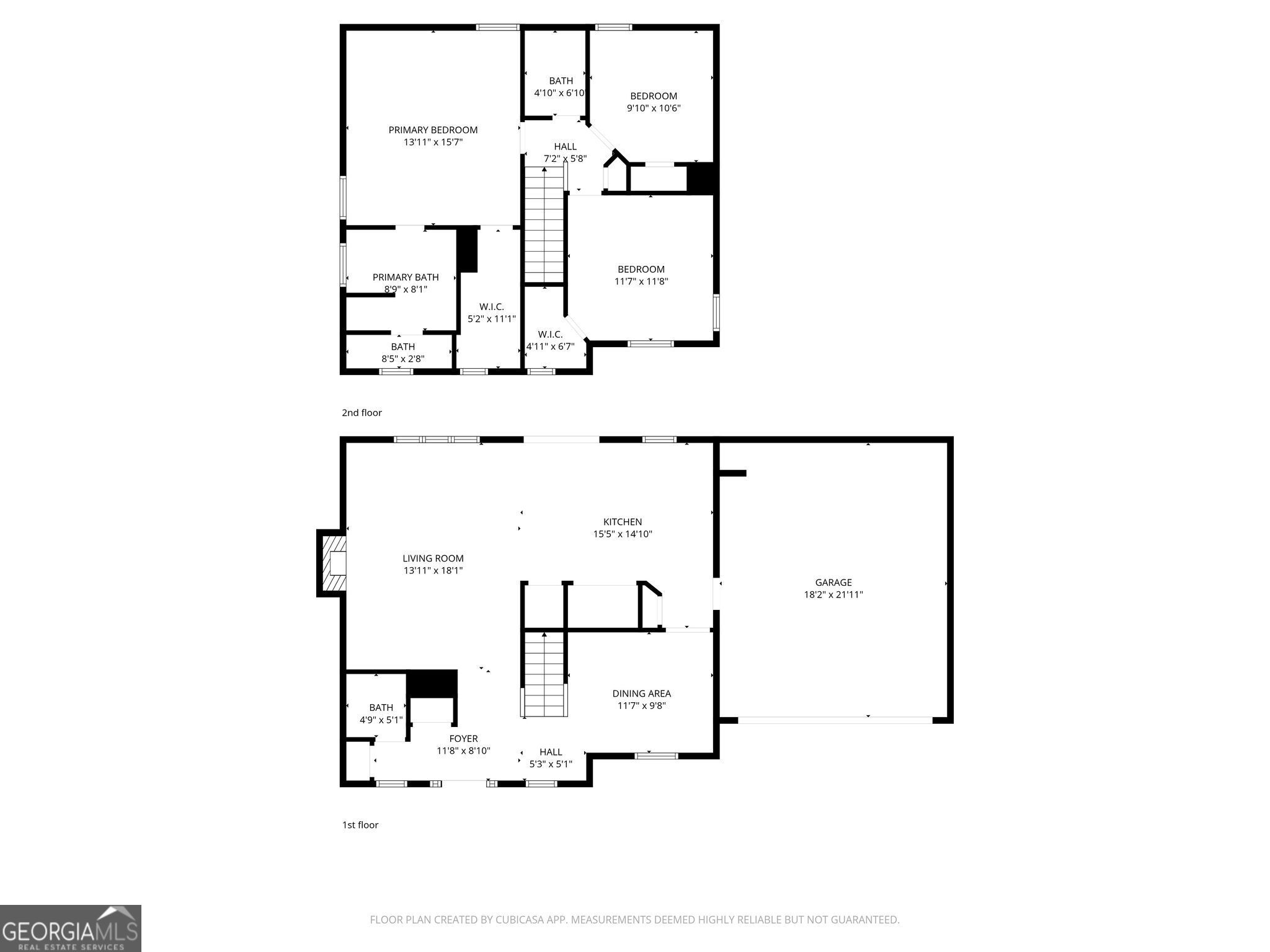 4292 Linecrest Lane Ellenwood, GA 30294 - Photo 31 of 33 a picture of floor plan